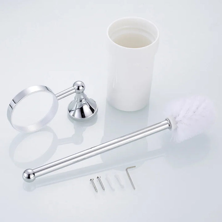 RusticShine | Ceramic and Copper Toilet Brush