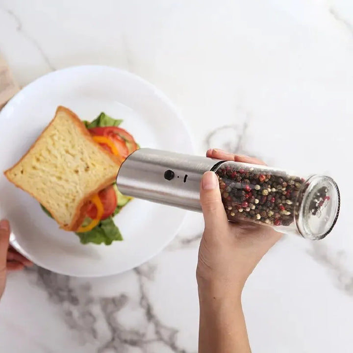 PepperTech | Automatic Rechargeable Salt & Pepper Mill
