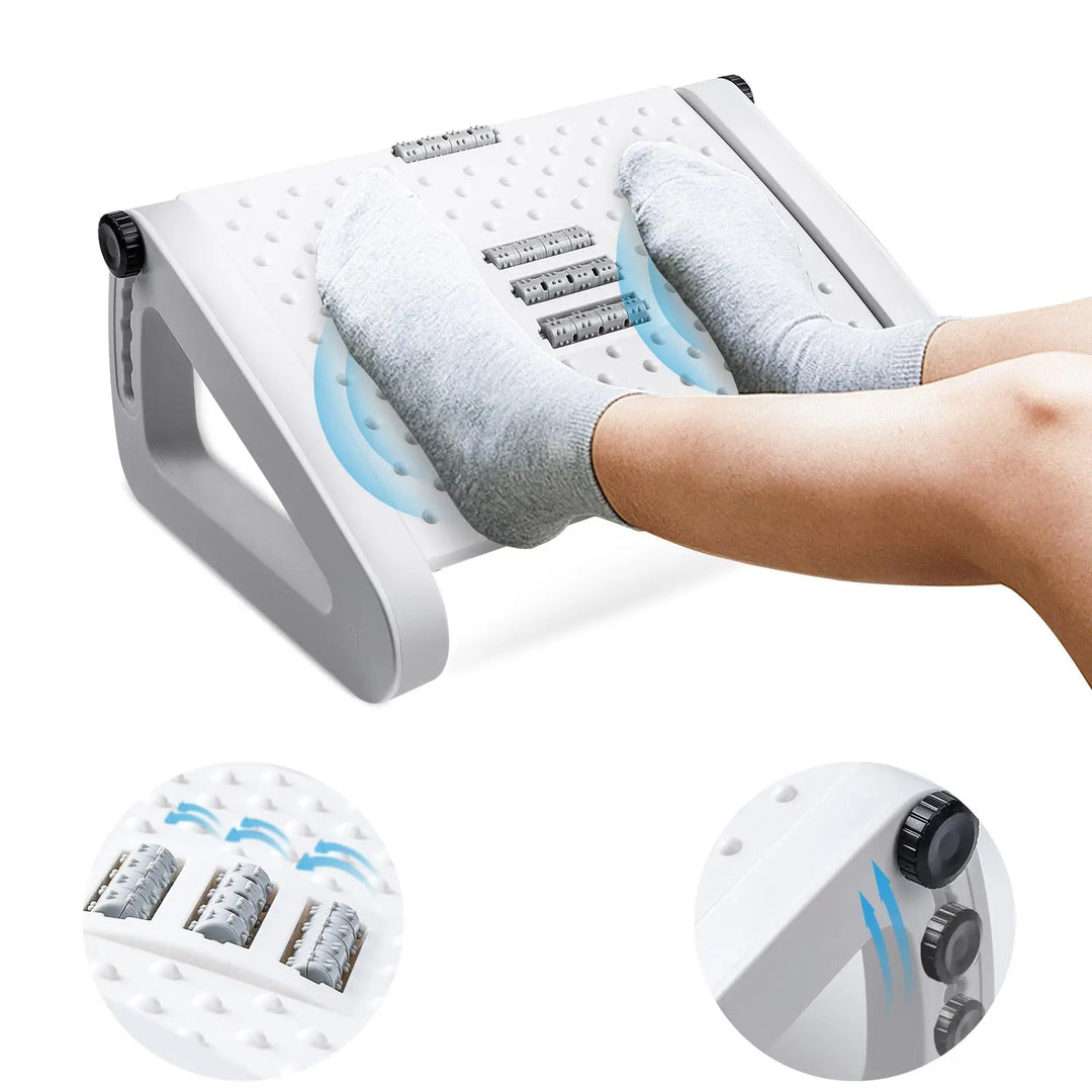 CLEVLO | Ergonomic Under-Desk Footrest