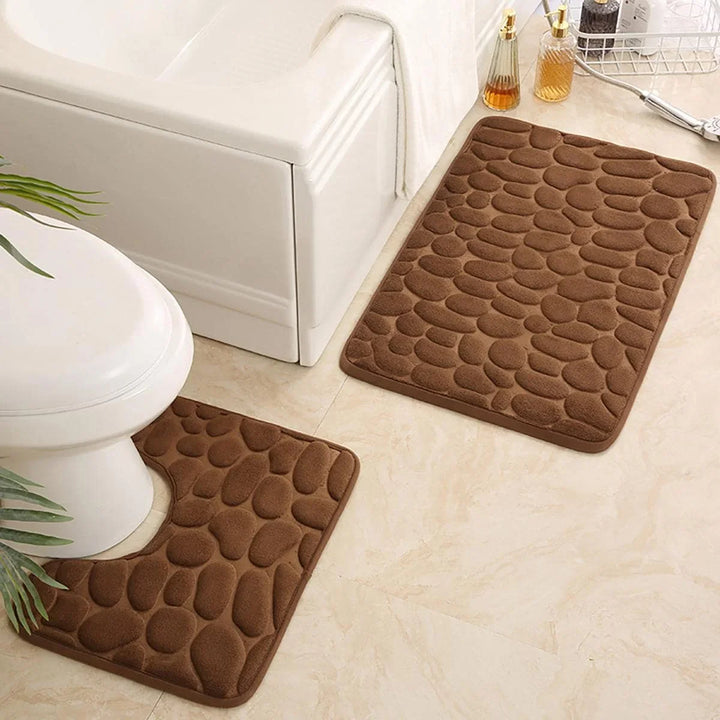 StoneGripPattern | Engraved Toilet & Door Mats