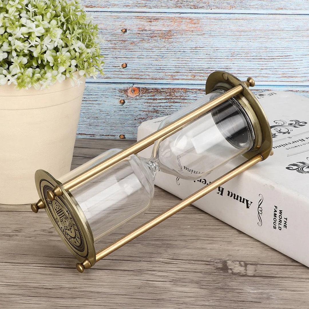 TimeElegance | Glass Hourglass Ornament