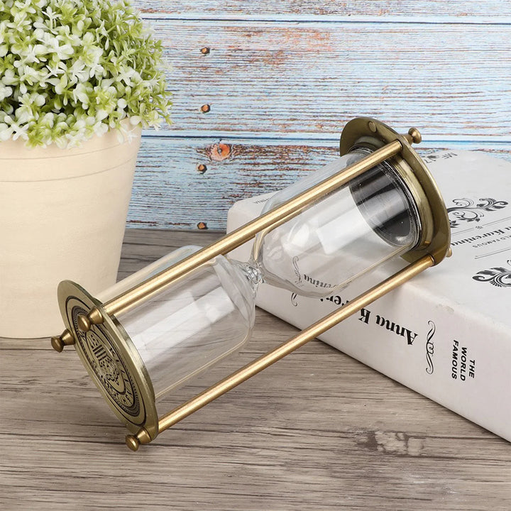 TimeElegance | Glass Hourglass Ornament