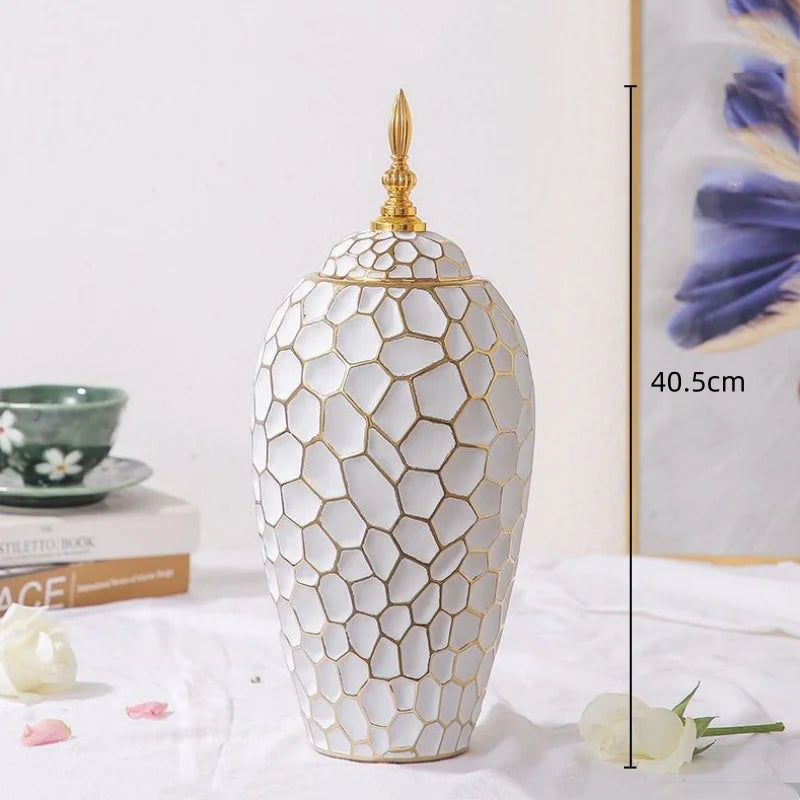GoldenPattern | Ceramic Vase