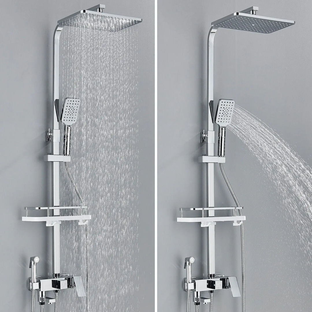 RainFlow | Brass Shower Faucet Set