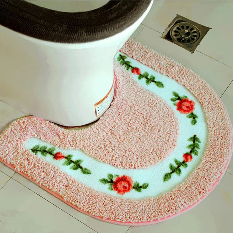 ComfyFit - Non-Slip Bath Mat for Toilet and Shower