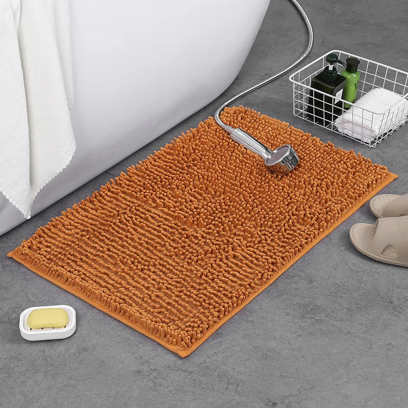FluffyComfort | Chenille Rectangular Bath Mat