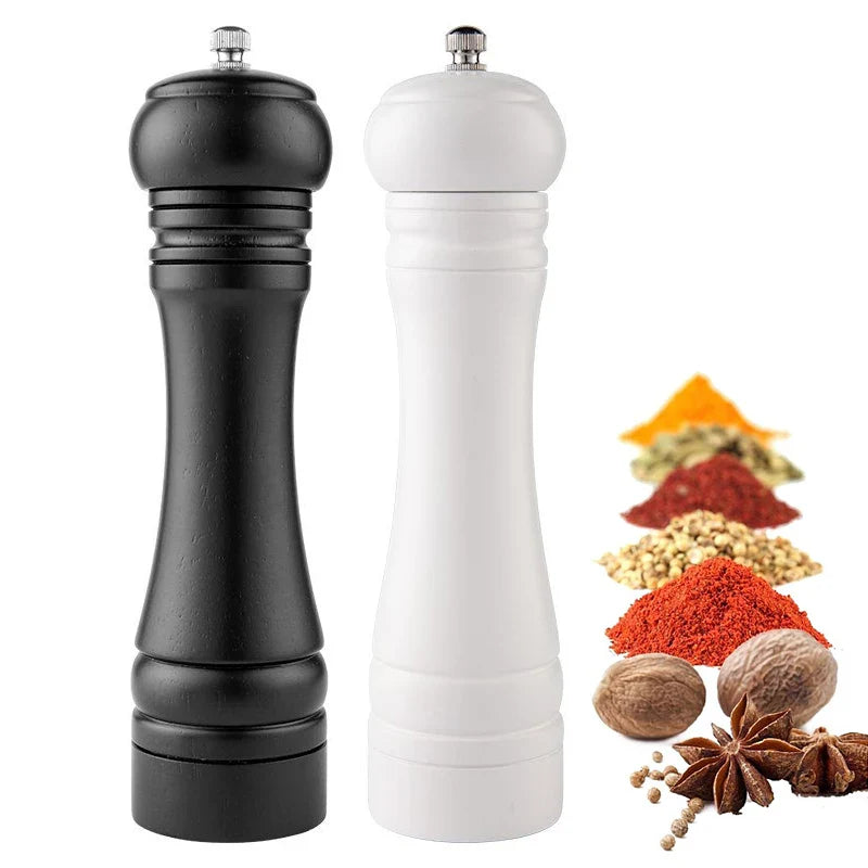 CulinaryCrafter | Manual Salt and Pepper Mill with Precision Grinding