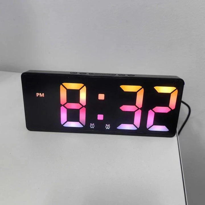 TalkTime | Voice-Controlled LED Clock for a Silent Night