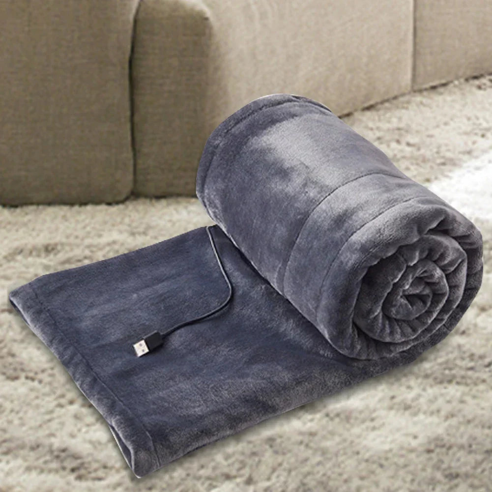 HeatSoft – Soft Heated Blanket with Adjustable Temperature Settings – Ultimate Comfort and Warmth