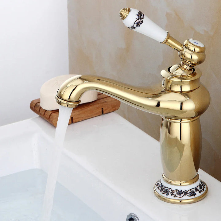 AntiqueGold | Single Handle Basin Mixer