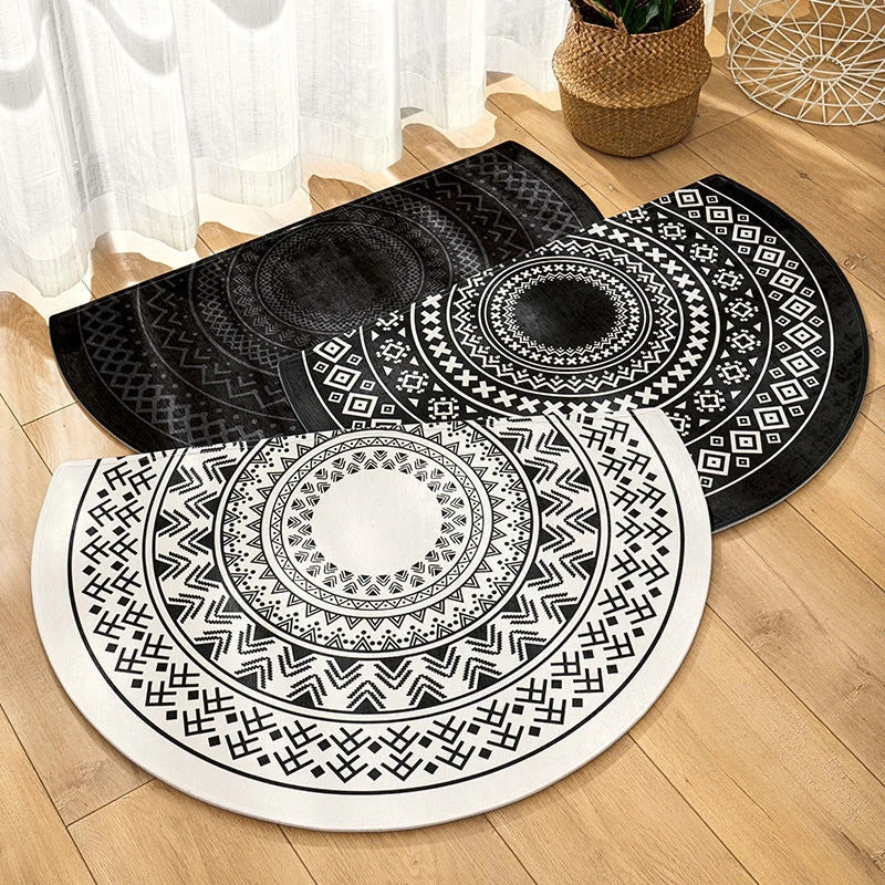 BohoGeometry | Nordic Half Circle Doormat