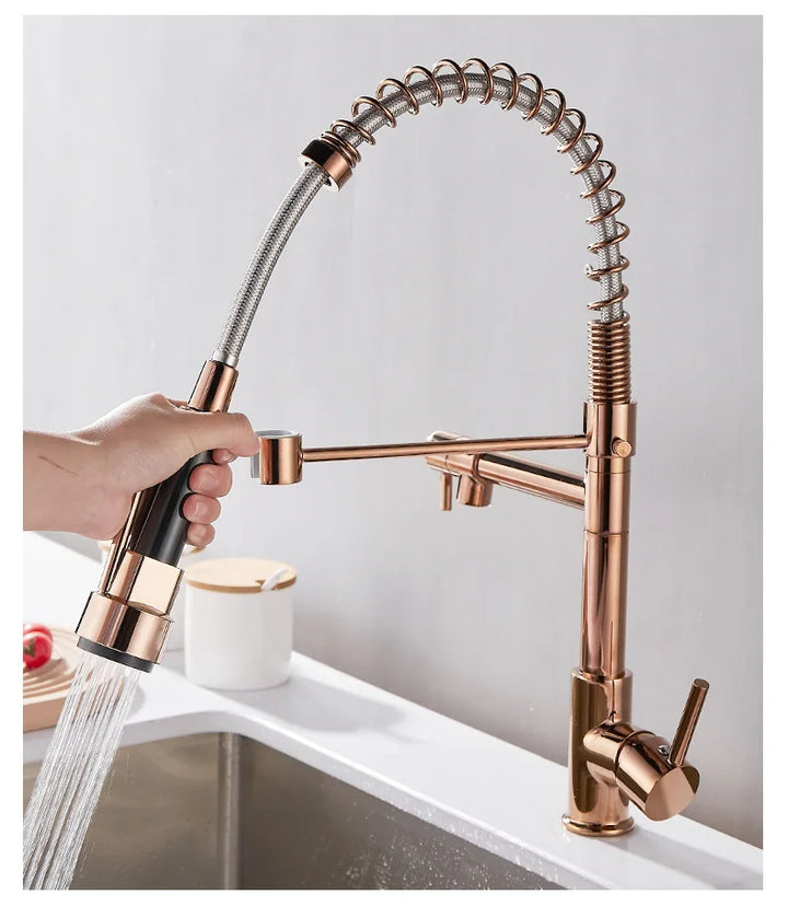 TwinStreamFlow | Modern Faucet for Better Kitchen Performance