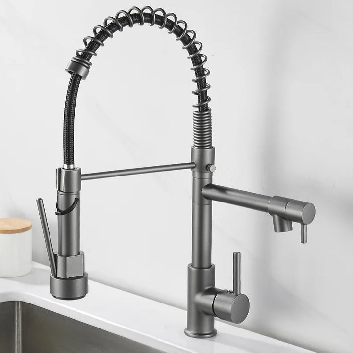 TwinStreamFlow | Modern Faucet for Better Kitchen Performance