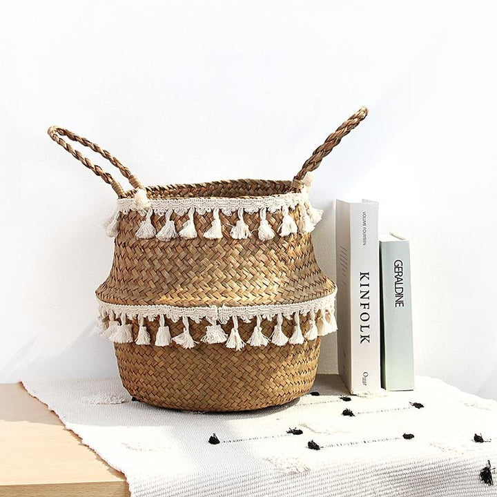 NaturaSea – Sustainable Sea Grass Basket in Rustic Style