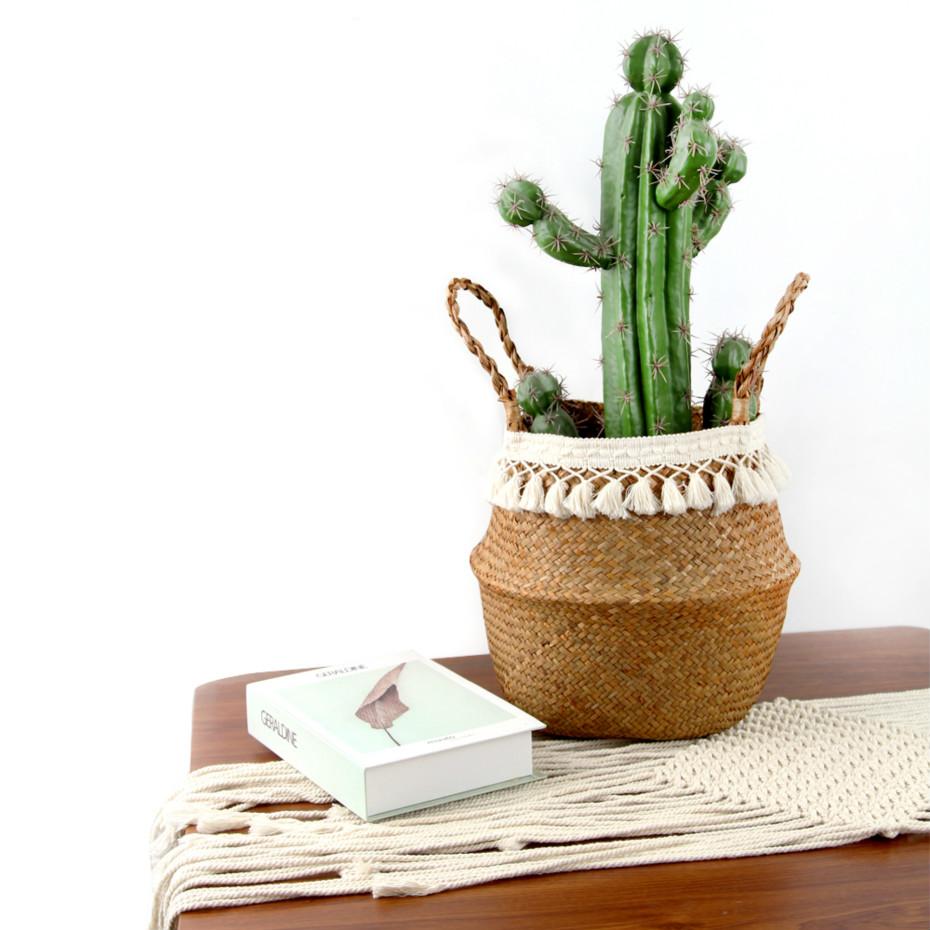 NaturaSea – Sustainable Sea Grass Basket in Rustic Style