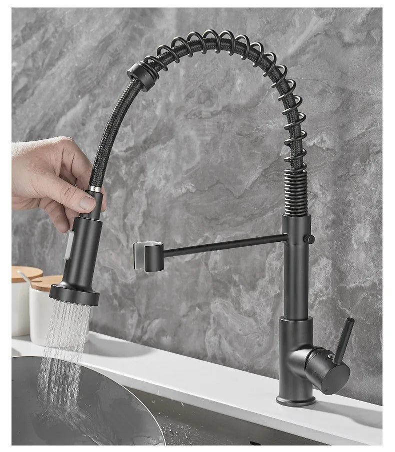 TwinStreamFlow | Modern Faucet for Better Kitchen Performance