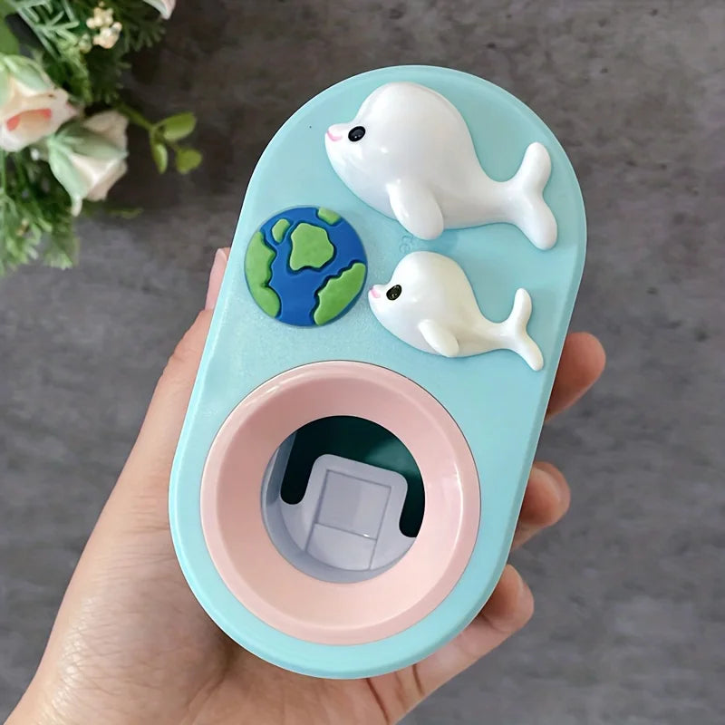 ToothyPal | Automatic Toothpaste Dispenser with Wall Mount