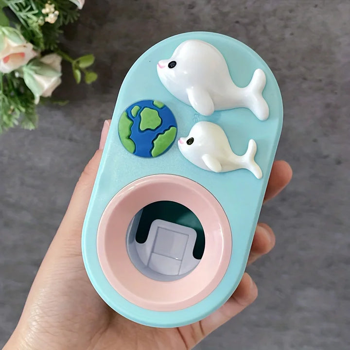 ToothyPal | Automatic Toothpaste Dispenser with Wall Mount