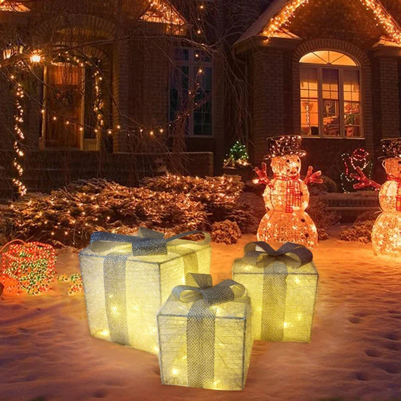 HolidayPresents | LED Gift Box Decorations