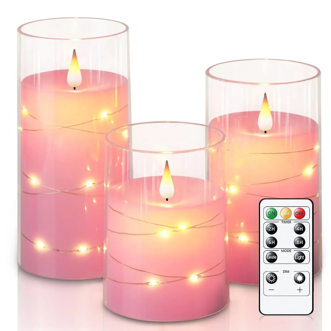 FlameMagic | 3D Flickering LED Candles for Halloween