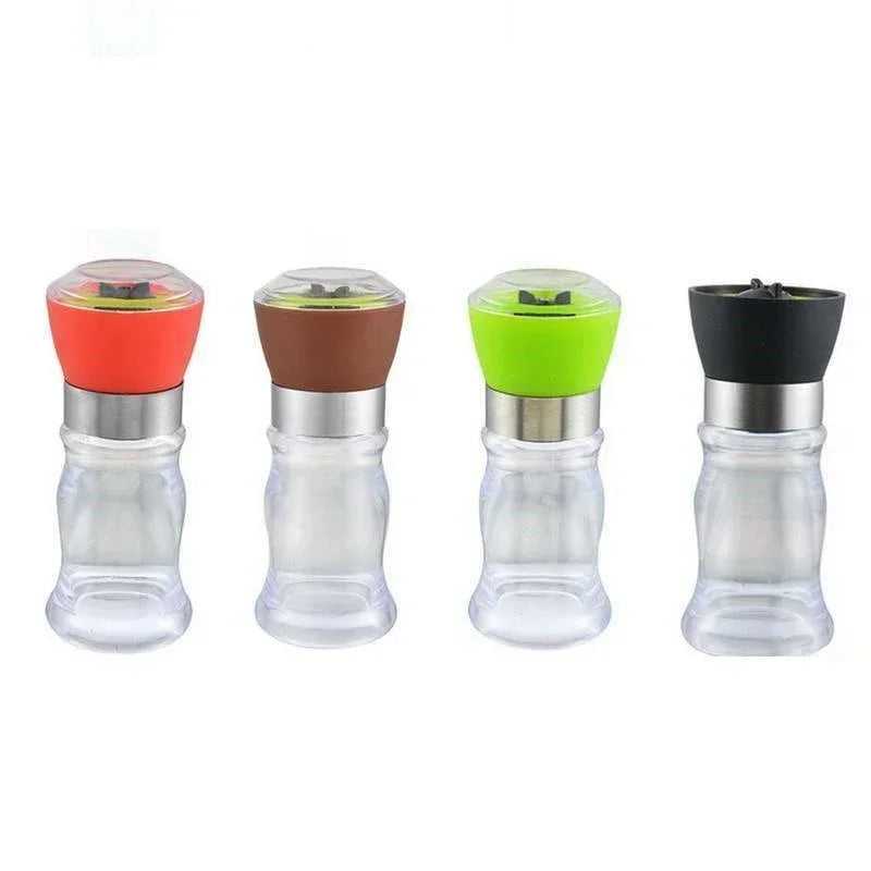 Culinary Flair | Premium Manual Pepper Mill with Transparent Bottle