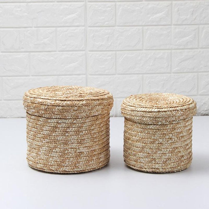SeaLoom – Handwoven Seagrass Basket Set for Natural Storage