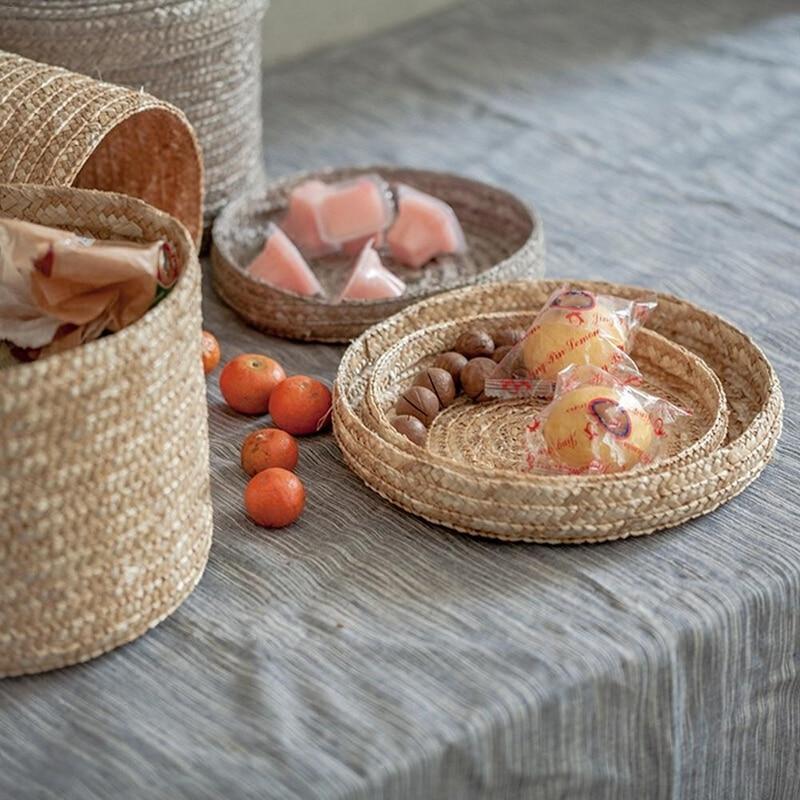 SeaLoom – Handwoven Seagrass Basket Set for Natural Storage