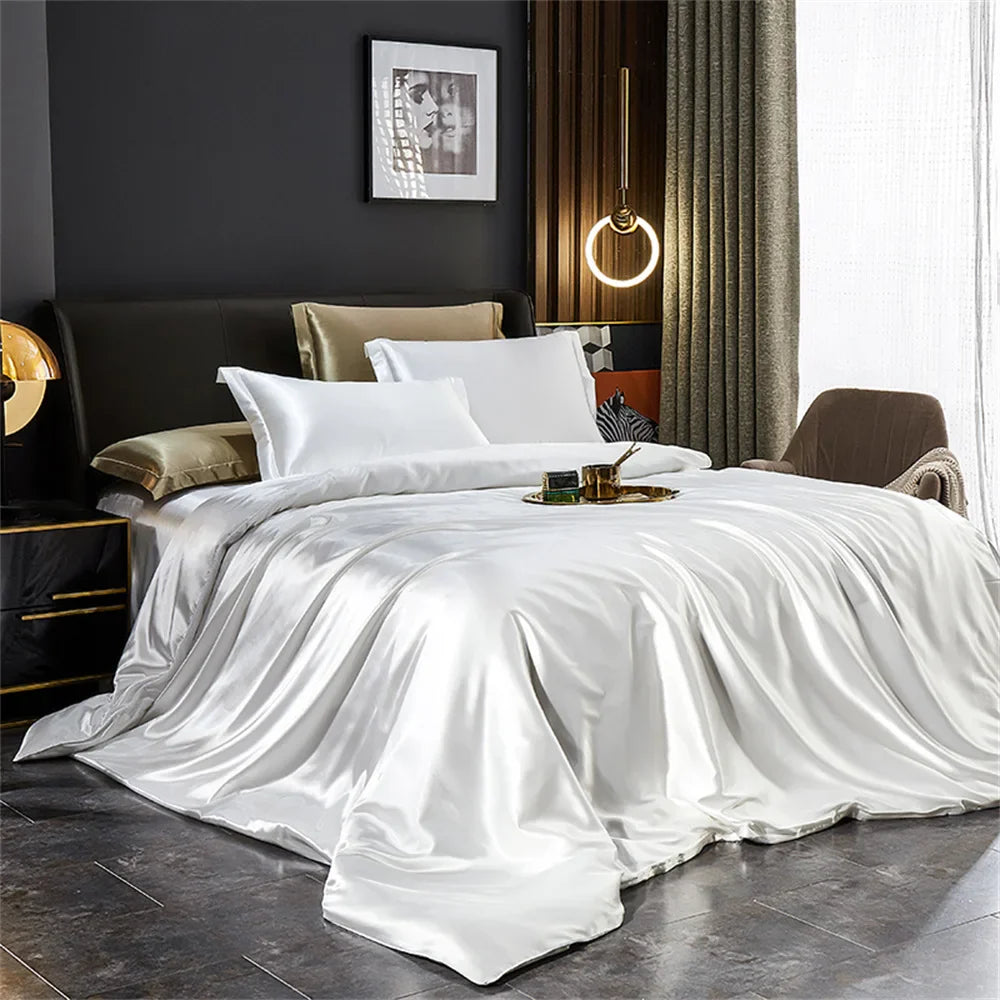 SilkElegance | Luxe Satin Bedding