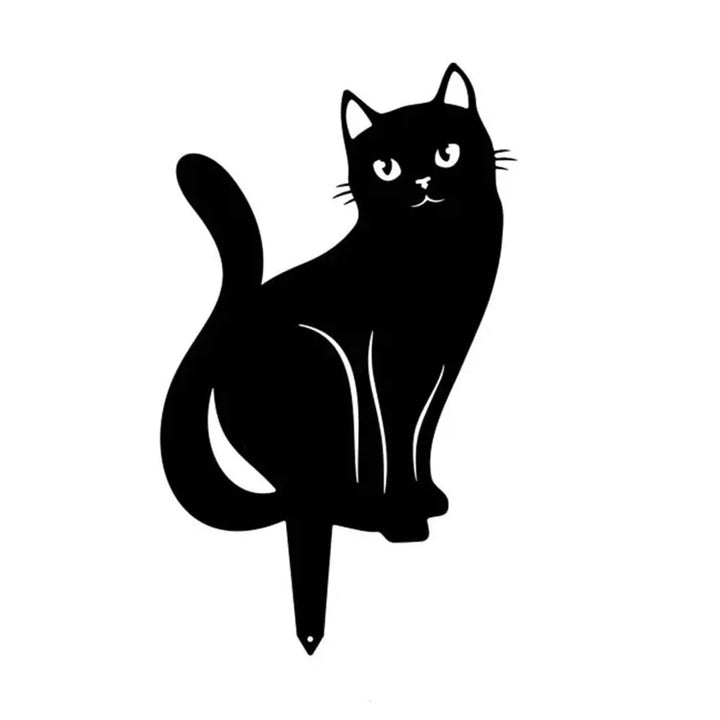 PurrfectlyStacked | Iron Cat Garden Statues