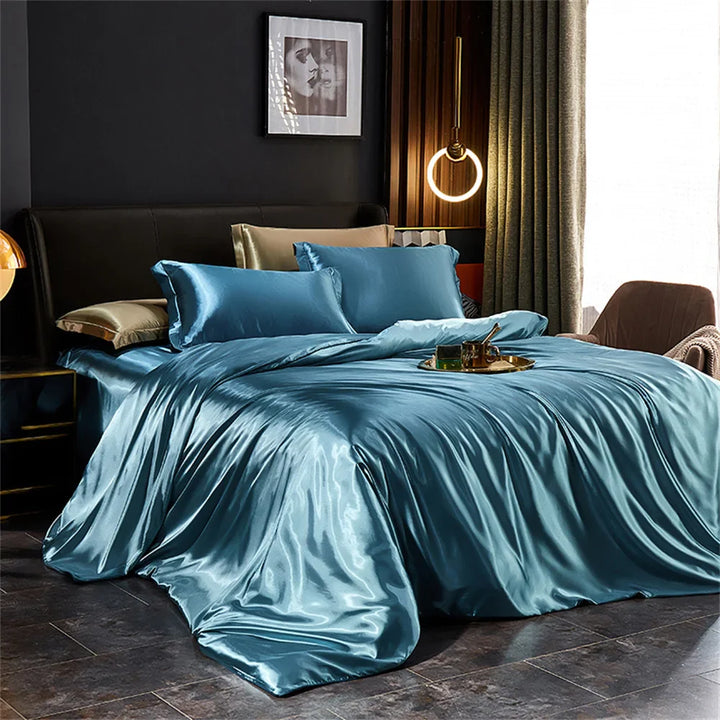 SilkElegance | Luxe Satin Bedding