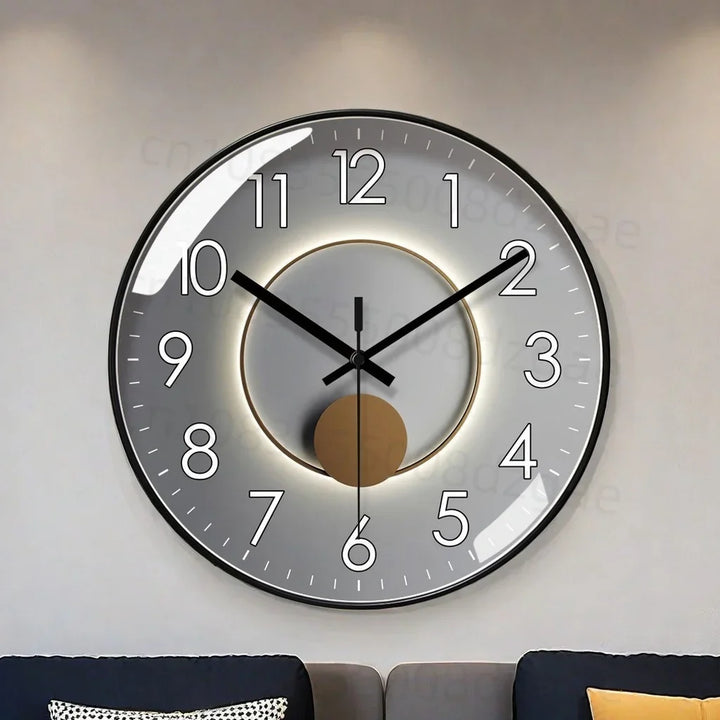 SilenceLux | Luxury Round Wall Clock