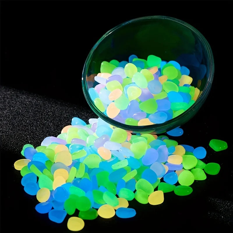 LuminousPebbles | Elegant Glow Pebbles for Creative Landscaping