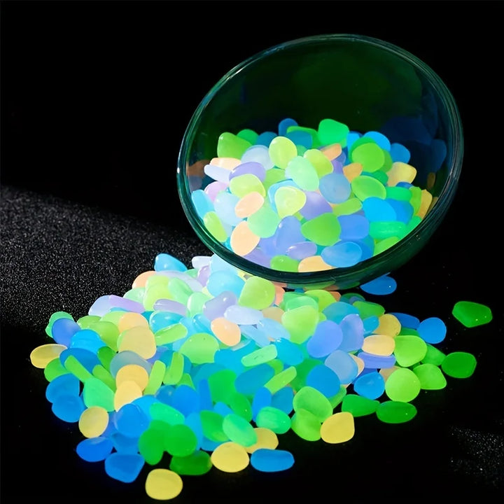 LuminousPebbles | Elegant Glow Pebbles for Creative Landscaping