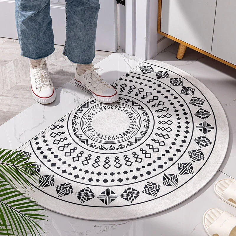 BohoGeometry | Nordic Half Circle Doormat