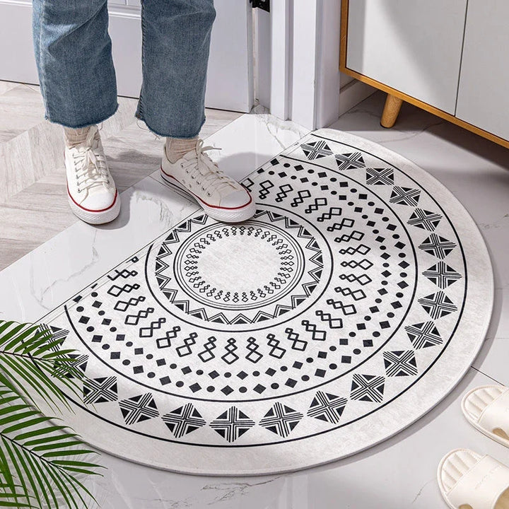 BohoGeometry | Nordic Half Circle Doormat