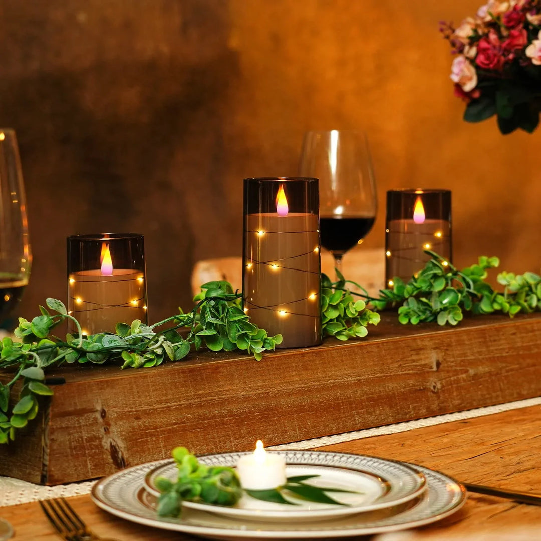 FlameMagic | 3D Flickering LED Candles for Halloween