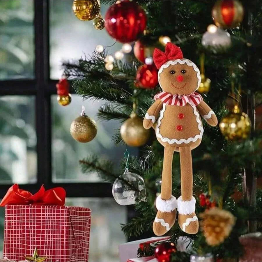 Gingerbread Delight | Luxury Plush Christmas Decoration