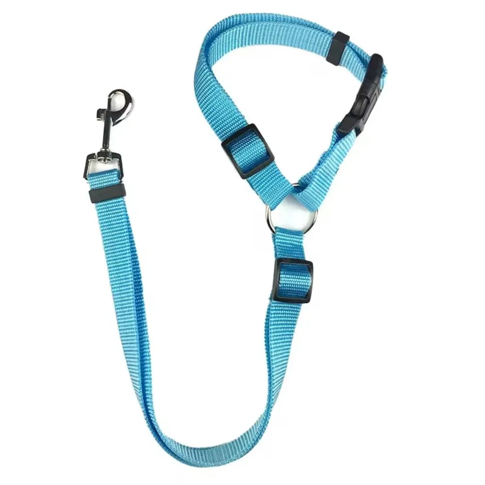 CarSecure | Adjustable Nylon Dog Seat Belt & Harness