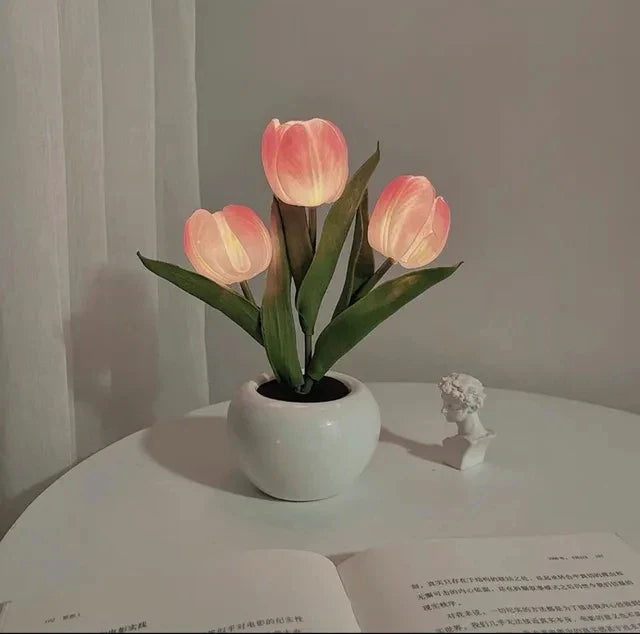 TulipGlow | LED Night Flower Lamp