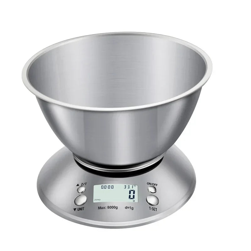 PrecisionPlus | Stainless Steel Kitchen Scale up to 5kg