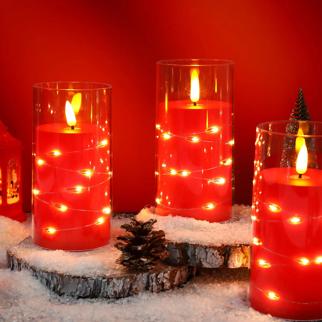 FestiveFlame | Electronic Candle for Christmas & Weddings