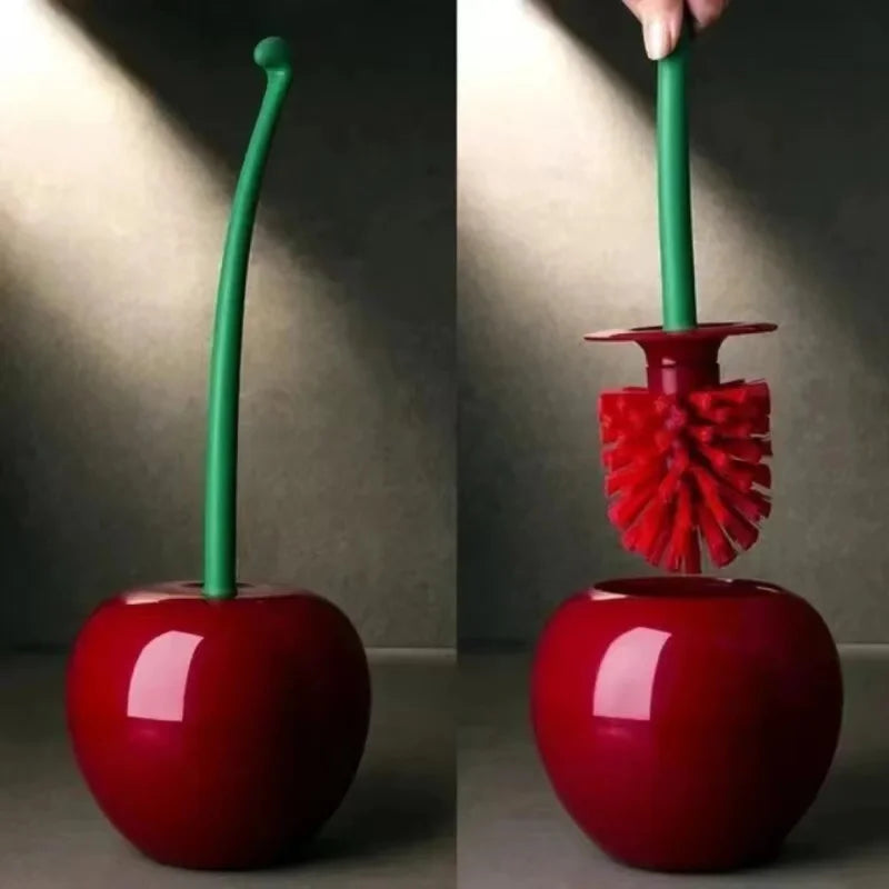 CherryClean | Toilet Brush in the Shape of a Cherry