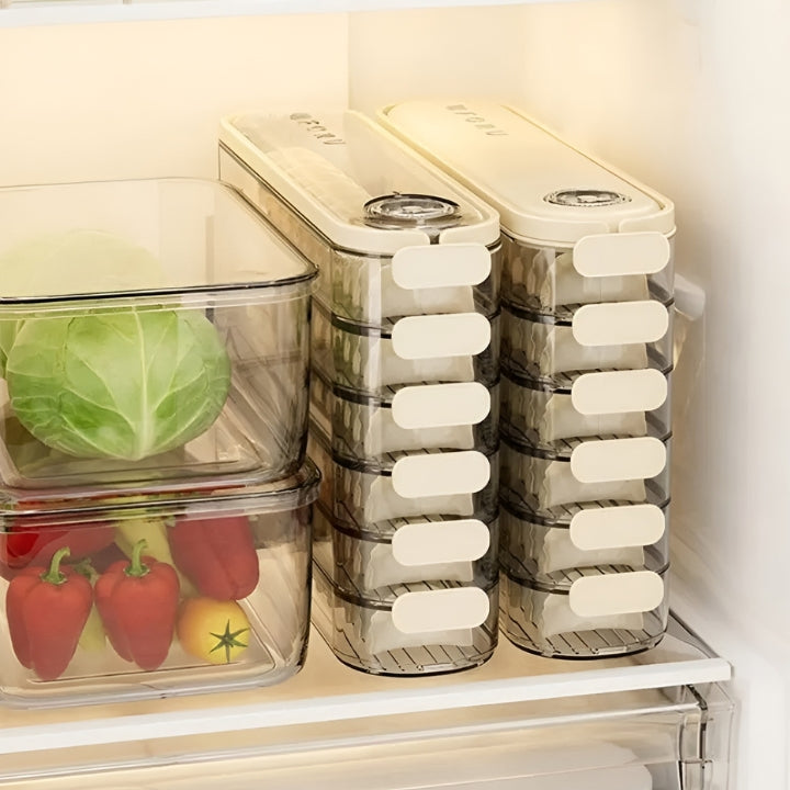 FreshKeeper - Modular Refrigerator Storage System - Optimized Food Preservation