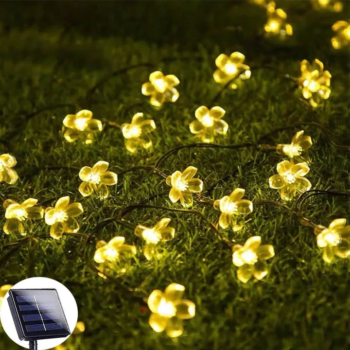 FloralGlow | Solar Garden Light in Beautiful Flower Shape