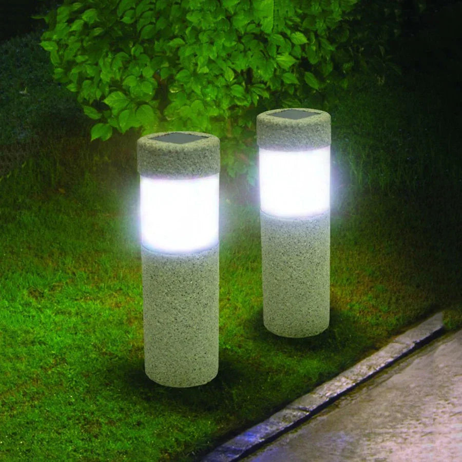 RockShine | Stone Column Lamp for Garden Lighting