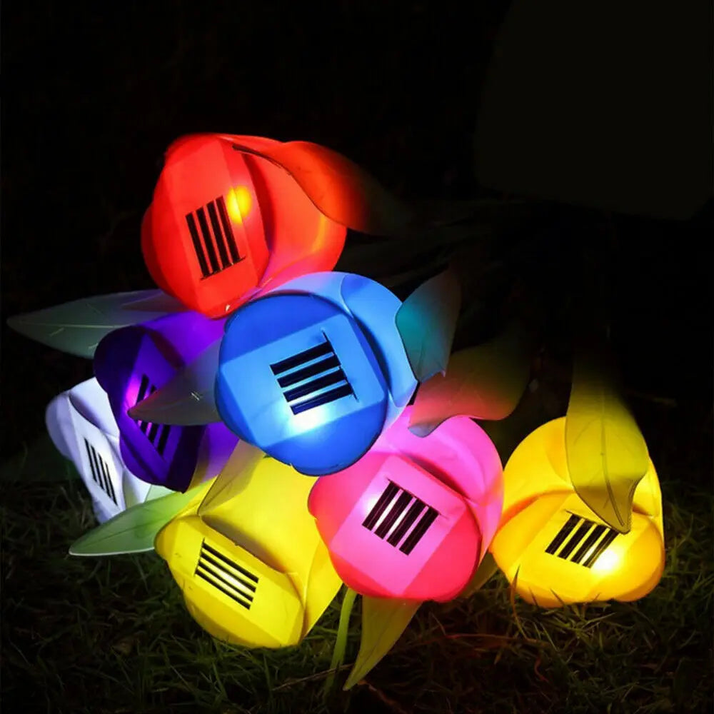 TulipShin | Solar-Powered Garden Lamps