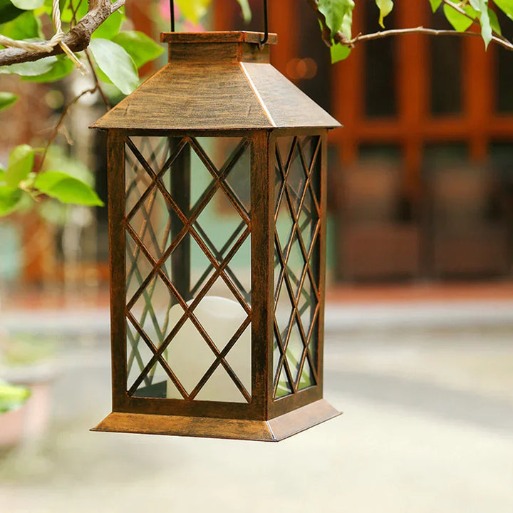 SparkLight | Solar-Powered Candle Lantern for Garden Decoration