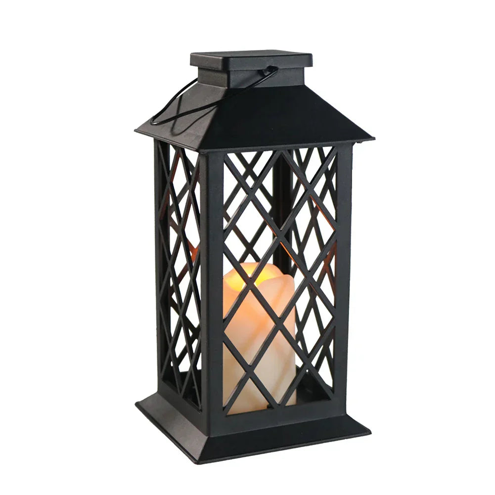 SparkLight | Solar-Powered Candle Lantern for Garden Decoration