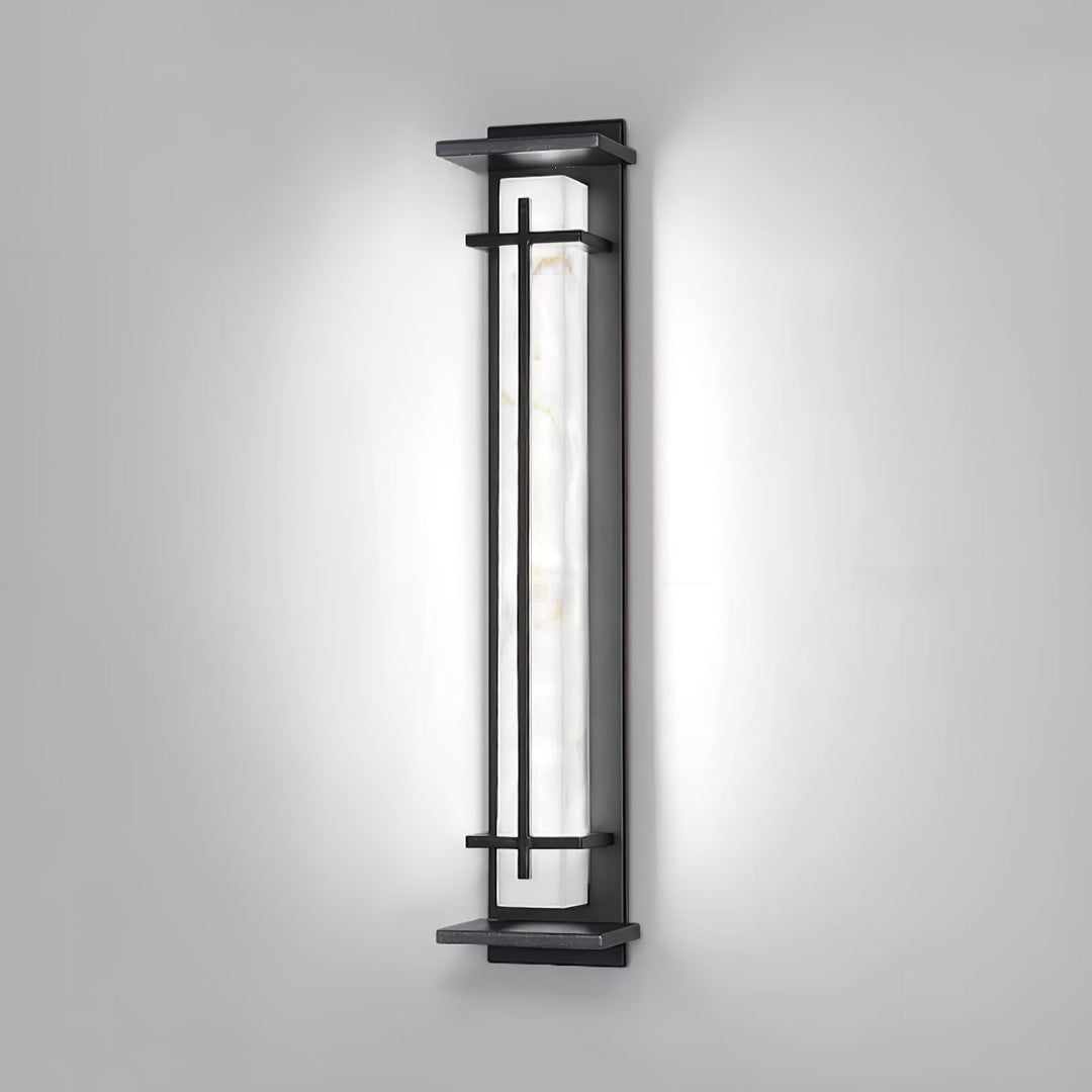 LuxGlow – Square LED Outdoor Wall Lamp with Modern Weather-Resistant Finish