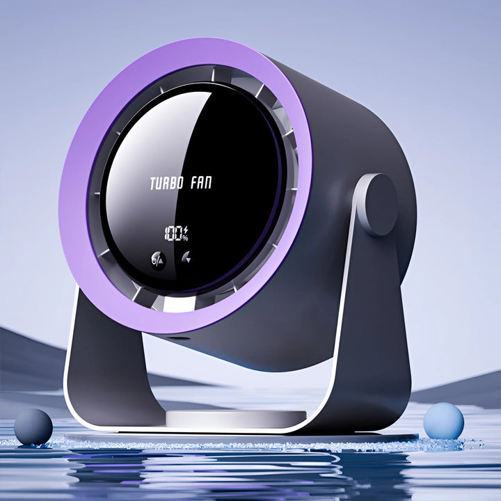 AeroCool – Blade-less Turbo Fan with LED Display